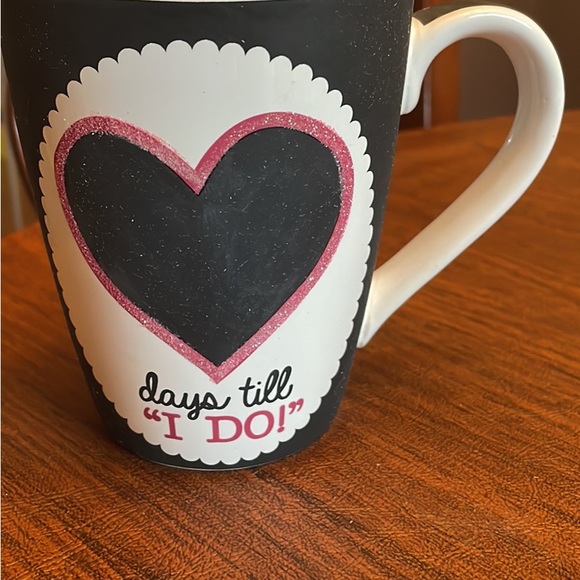 Mud Pie “Days Til I Do” Countdown Mug - Picture 1 of 4